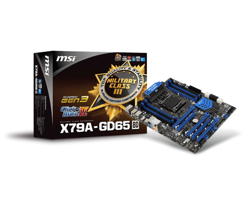 Msi x79a gd65 motherboard - msi,