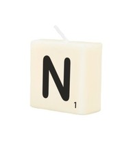 LETTER CANDLE - N