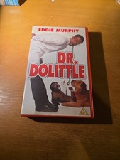 Dr Dolittle, VHS Video, 1998 Comedy,  Eddie Murphy, Cert PG, Great Vintage Movie
