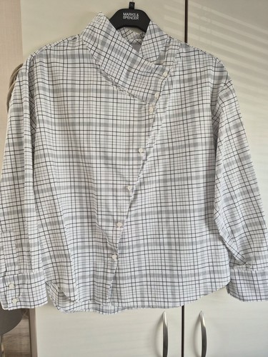 Primark check asymmetric shirt - check,
