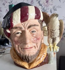 LARGE ROYAL DOULTON CHARACTER PETER JONES SPECIAL COLOURWAY THE FALCONER D6800