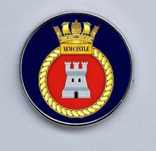 HMS Newcastle Royal Navy Lapel