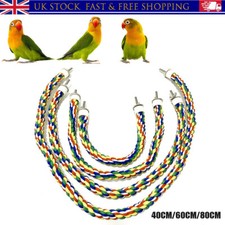 Pet Bird Cotton Rope Perches