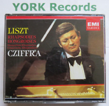 LISZT - Hungarian Rhapsodies GEORGES CZIFFRA - Excellent Condition 2 CD Set EMI