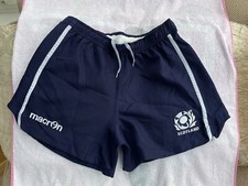 Macron Scotland Rugby Union Training Shorts 2016-17 Size 2XL Brand New W’out Tag