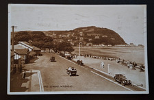 The Strand, Minehead, Somerset Vintage Postcard 1932 Postmark
