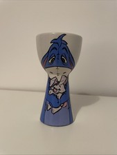 Disney Vintage Eeyore Ceramic Egg Cup Disney Store Exclusive 12cm 