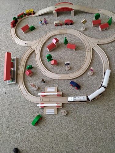 Eichhorn 2950 wooden train set - 2950,