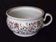Superb ANTIQUE CHAMBER POT IN KENSINGTON PATTERN BY DUNN BENNETT & Co. 1880's