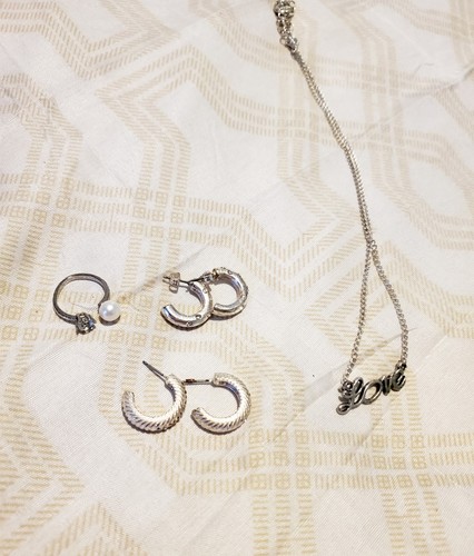 Silver jewelry - silver,