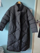 Women Quilt Thermal Maxi Coat Size UK 10  (New Without Tags)