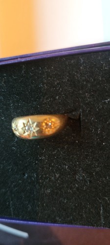 Antique edwardian 18ct gold - edwardian,