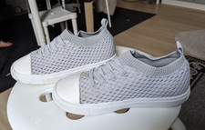 Kids Grey Stonz barefoot fabric shoes eu 31