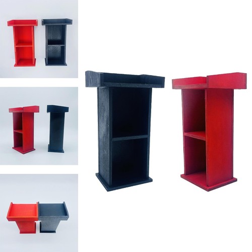 Dollhouse wooden lectern - wooden,