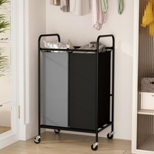 2-Section Rolling Laundry