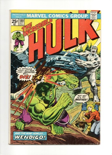 The incredible hulk 180 1st - incredible, #180