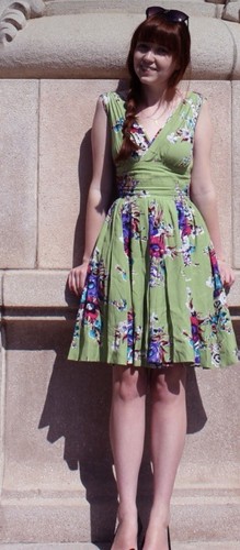 Trashy diva olivine floral - trashy,