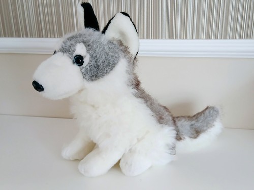 Husky wolf plush - plush., soft