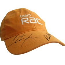 Team RAC Orange Cap Signed One
