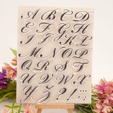 Uppercase Alphabet Clear
