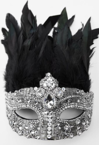 Zara mask rhinestone and - zara,