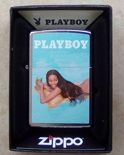 Zippo playboy pin - playboy, lighter