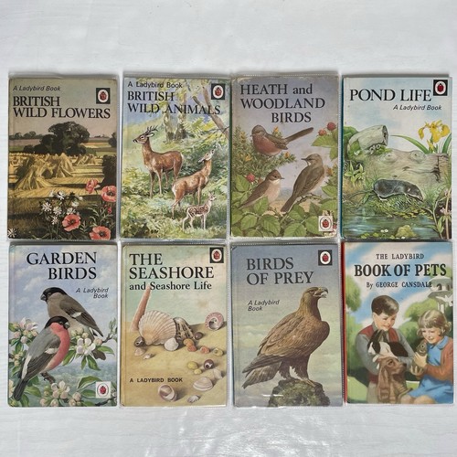 Vintage ladybird books natural - books,