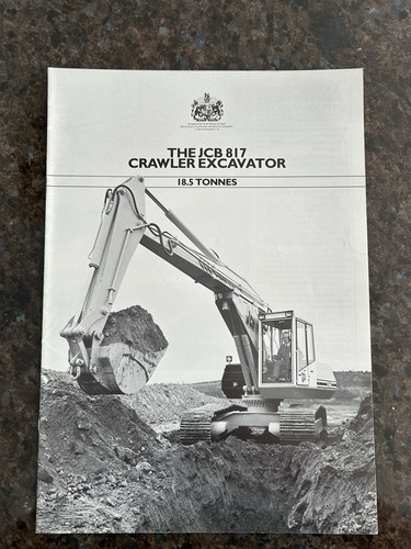 Jcb 817 crawler - crawler, excavator