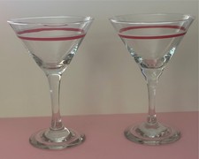 80s Vintage Retro Stem Martini