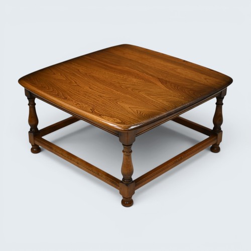 Ercol square low coffee table - ercol,