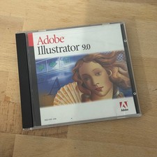 Vintage Software Adobe Illustrator 9.0 for Apple Mac Macintosh