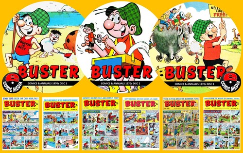 Buster 1970 comics - 1970’s, uk