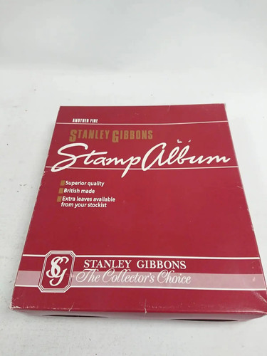 Stanley gibbons stamp album - stanley,