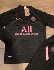 PSG Tracksuit Black 1/4 zip