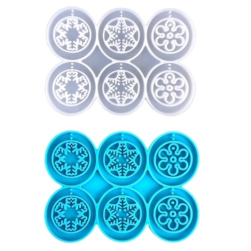 Snowflake silicone molds - snowflake,