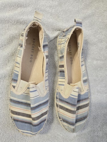Rocketdog striped espadrilles - striped,