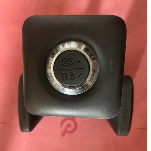 Peloton dumbbells 3kg - 11.3kg, /