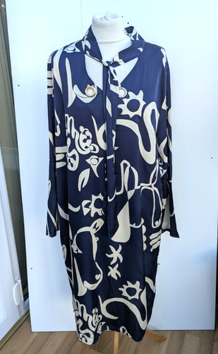 Frank usher dress with - with, tie