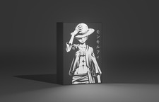 One Piece Anime LED Light Box Sign Wall Decoration 5V USB