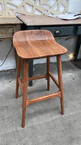 Oak counter stool - counter,