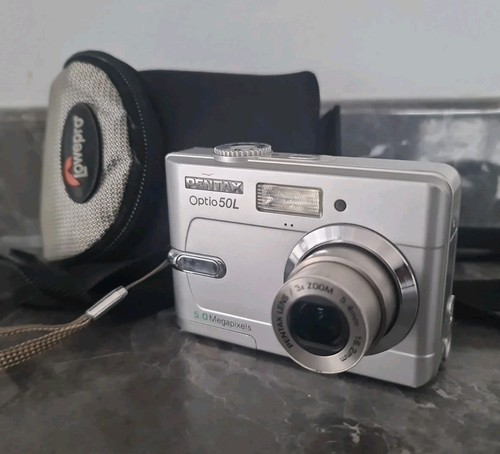 Pentax optio 50l 0mp - 5.0mp, compact
