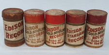 5 Antique Thomas Edison