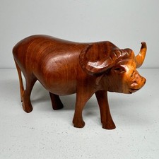 Water Buffalo Wooden Carved
