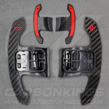 Carbon Fibre & Red Steering