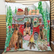 Rhodesian Ridgeback Quilt Dog