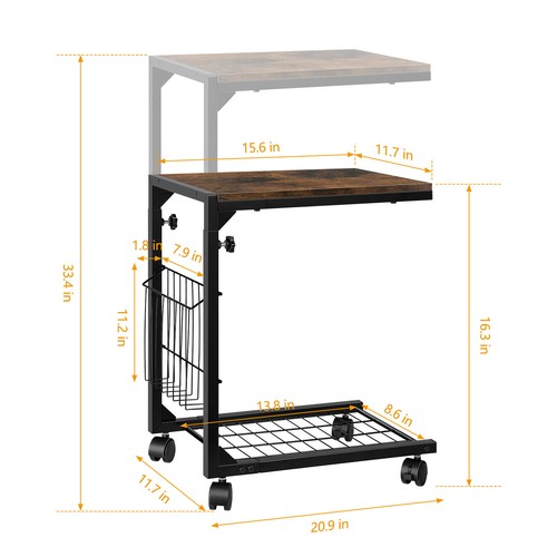 Shaped side table - shaped,