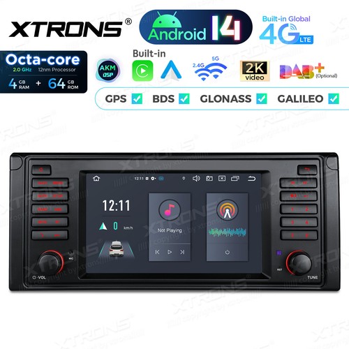 Android14 sat nav - 7", head