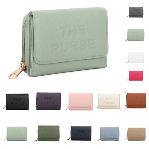 Women faux leather purse - faux,
