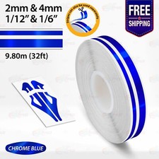 PIN STRIPE Car Model Motorcycle Decals Twin Line TAPE Vinyl Stickers 2mm & 4mm