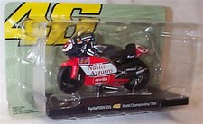 Aprilia RSW 250 World Champion 1998 Rossi Bike Collection 1-18 New Blister